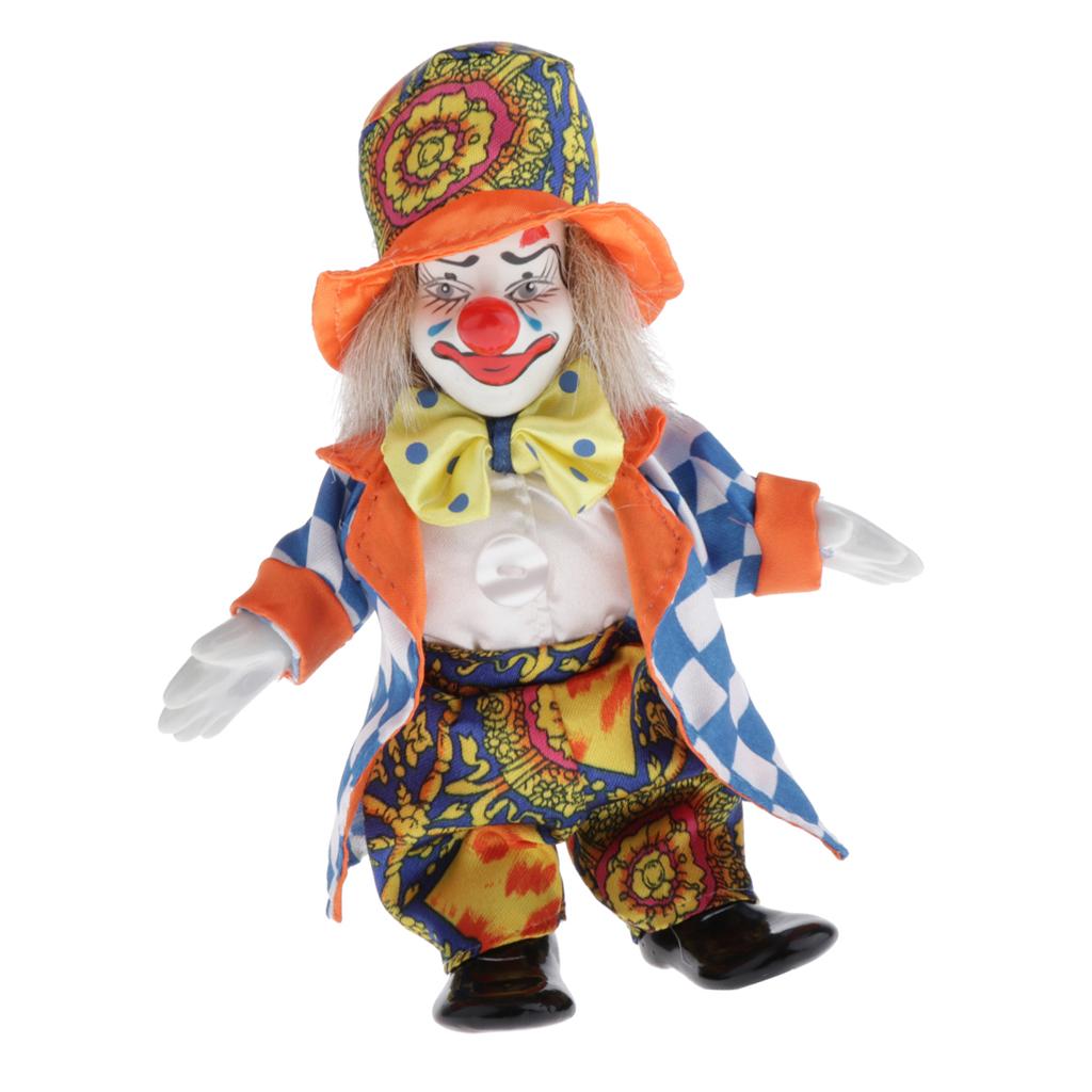 Vintage Collectible Clowns - Коллекционные миниатюрные куклы-клоуны из керамики и