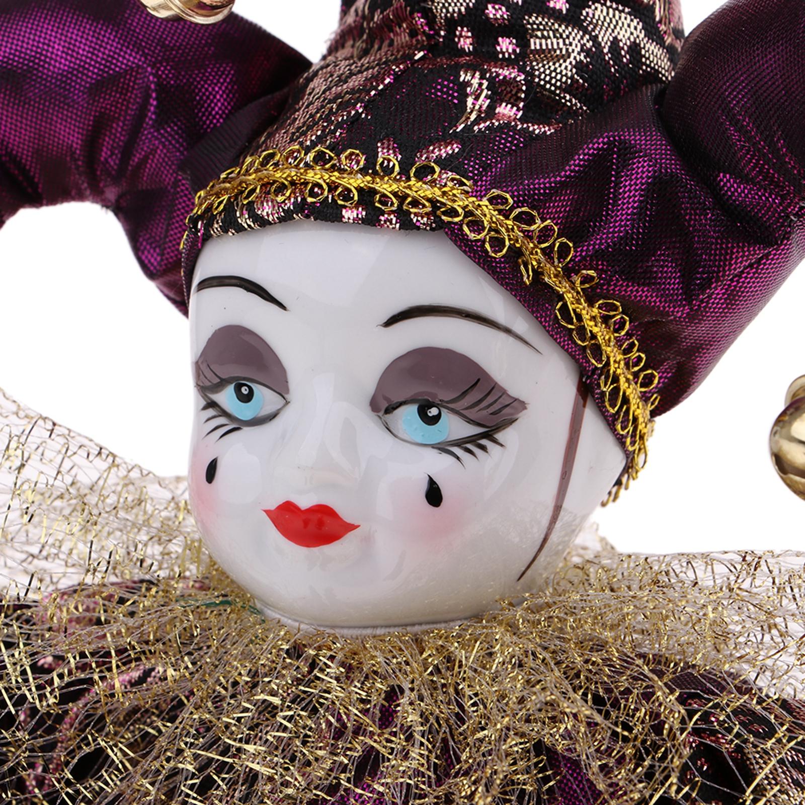 Vintage Collectible Clowns - Куклы из итальянского фарфора в стиле