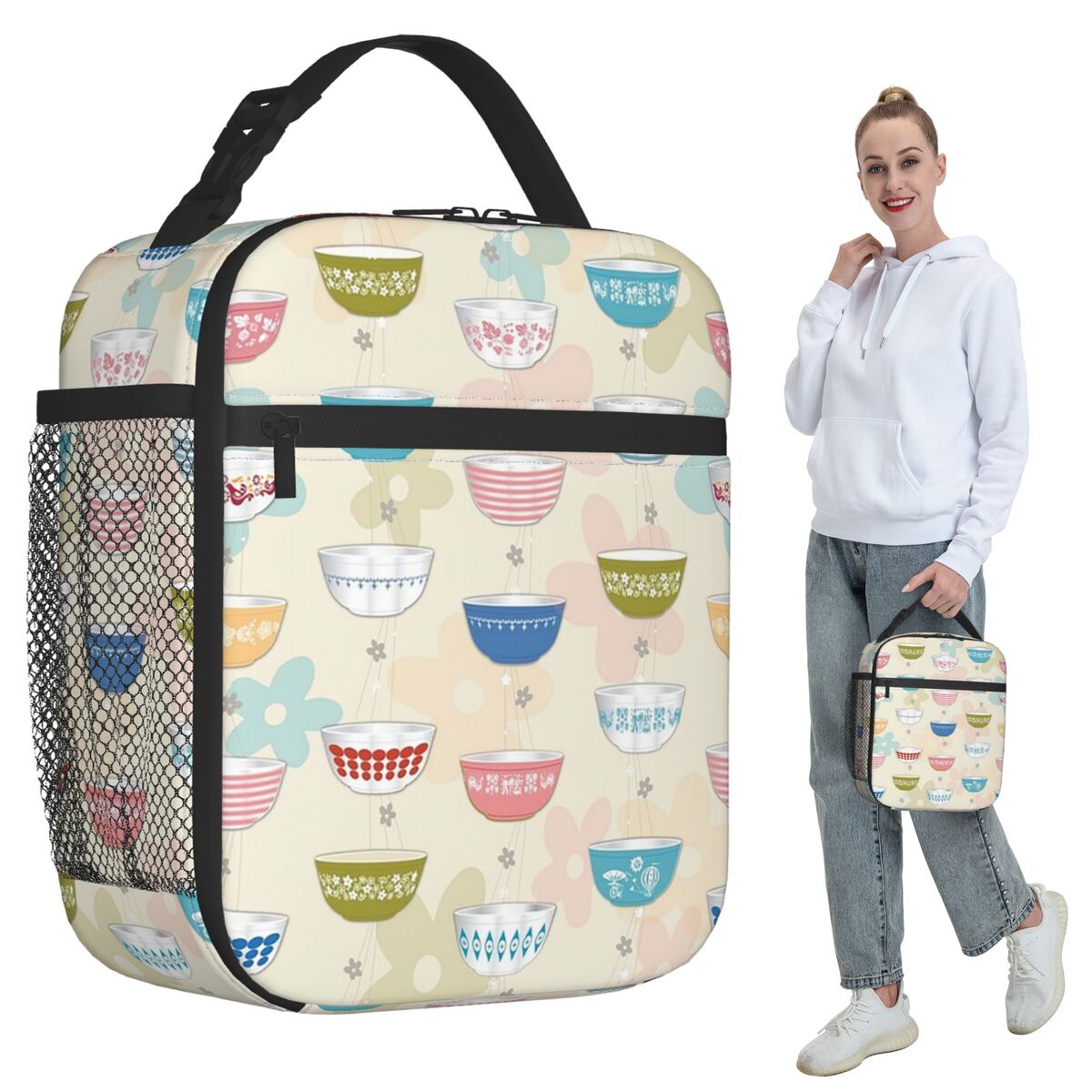 Vintage Collectible Lunch Boxes - Коллекция винтажных чаш Pyrex: Термосумка-холодильник для