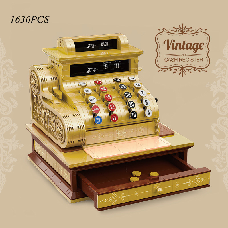 Vintage Toys Collection - Креативный классический винтажный ретро кассовый аппарат,