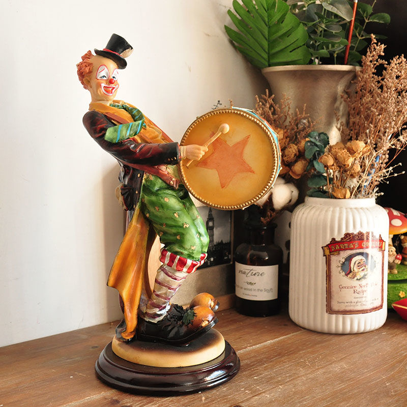 Vintage Collectible Clowns - Винтажная фигурка клоуна, выполненная вручную, из