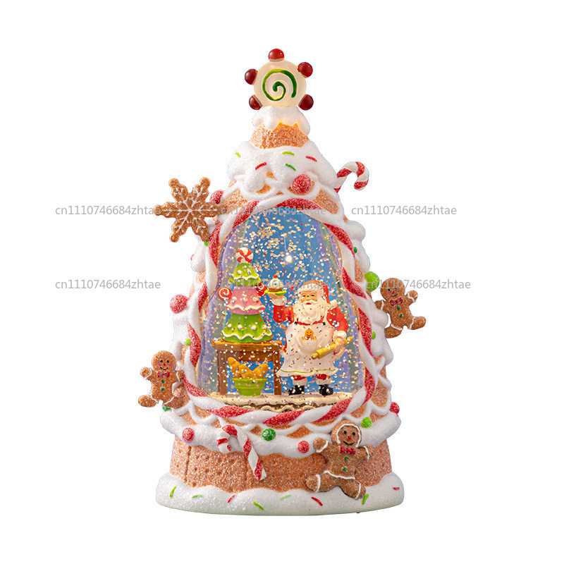 Vintage Collectible Santa - Винтажный рождественский фонарь, анимированный набор с