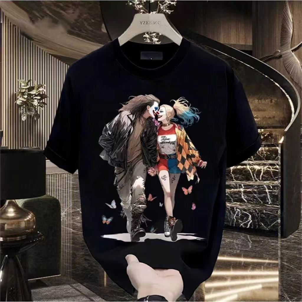Vintage Collectible Clowns - Мужская модная хлопковая футболка с принтом