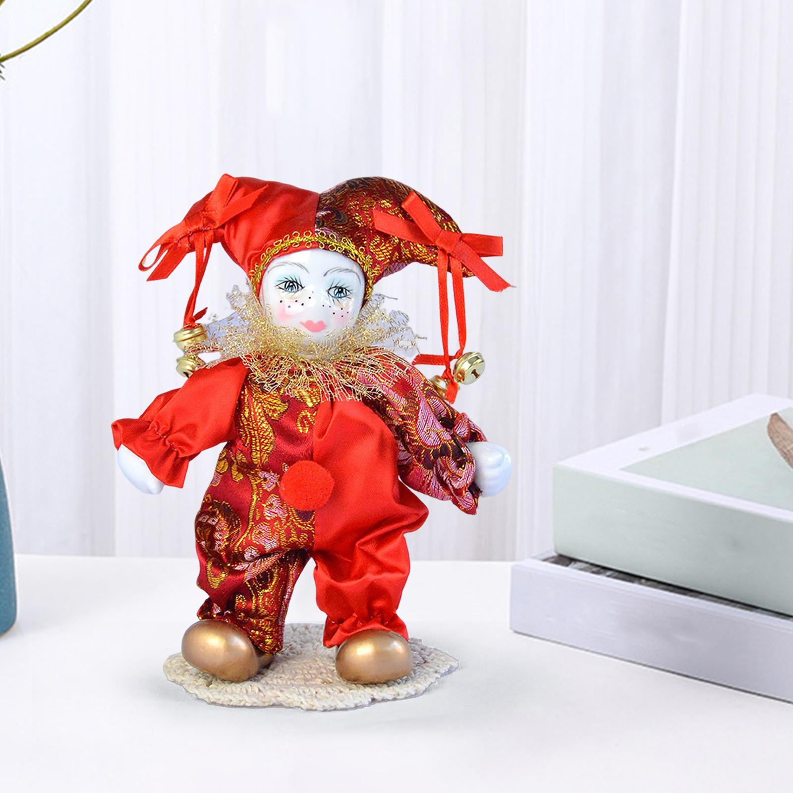 Vintage Collectible Clowns - 7-дюймовые куклы-клоуны, антикварные куклы, винтажные фарфоровые
