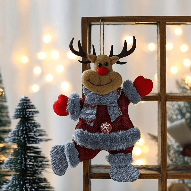 Набор из 3-х подвесных украшен – обзор и цена Vintage Collectible Santa