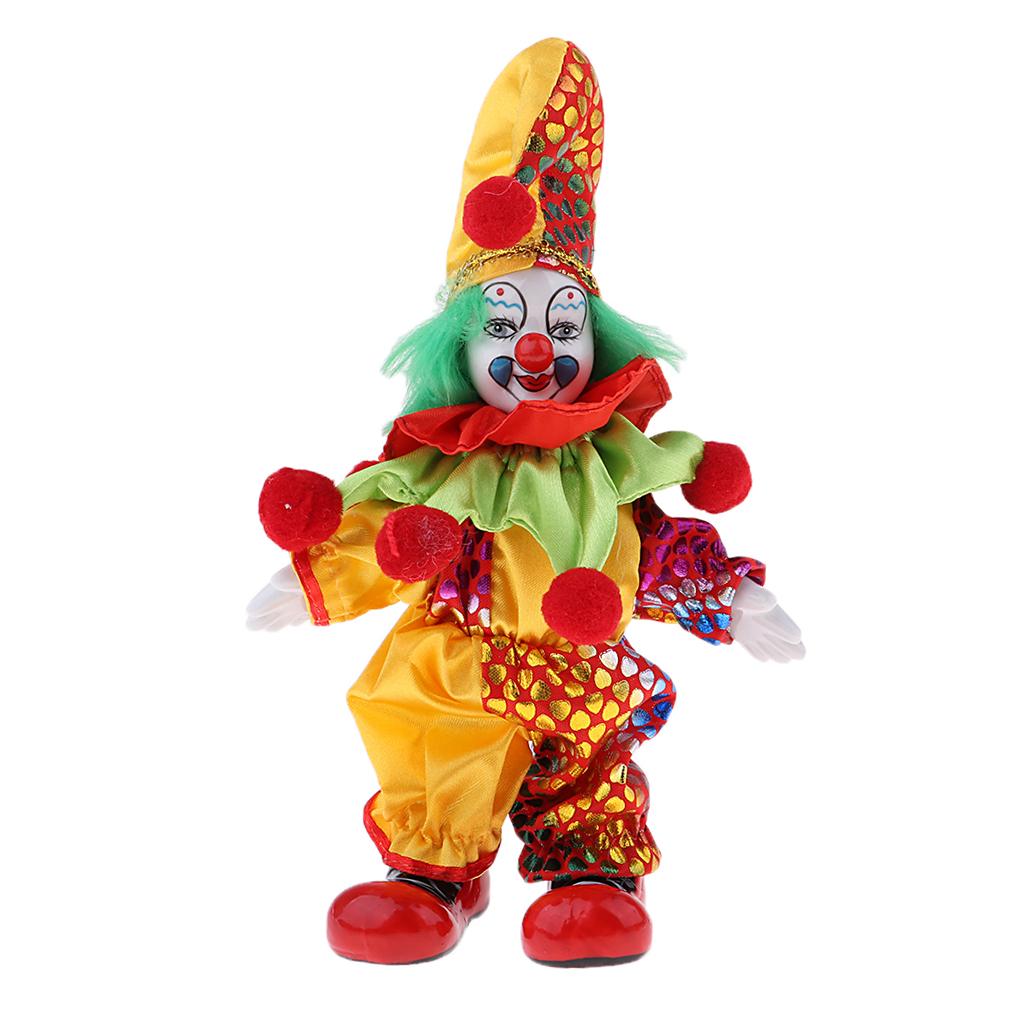 Куклы-клоуны из фарфора, ручно – обзор и цена Vintage Collectible Clowns