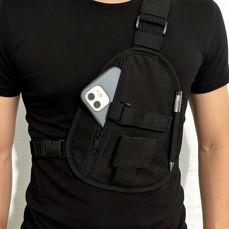 Многофункциональная нагрудная  – обзор и цена Cassette Walkman Belt