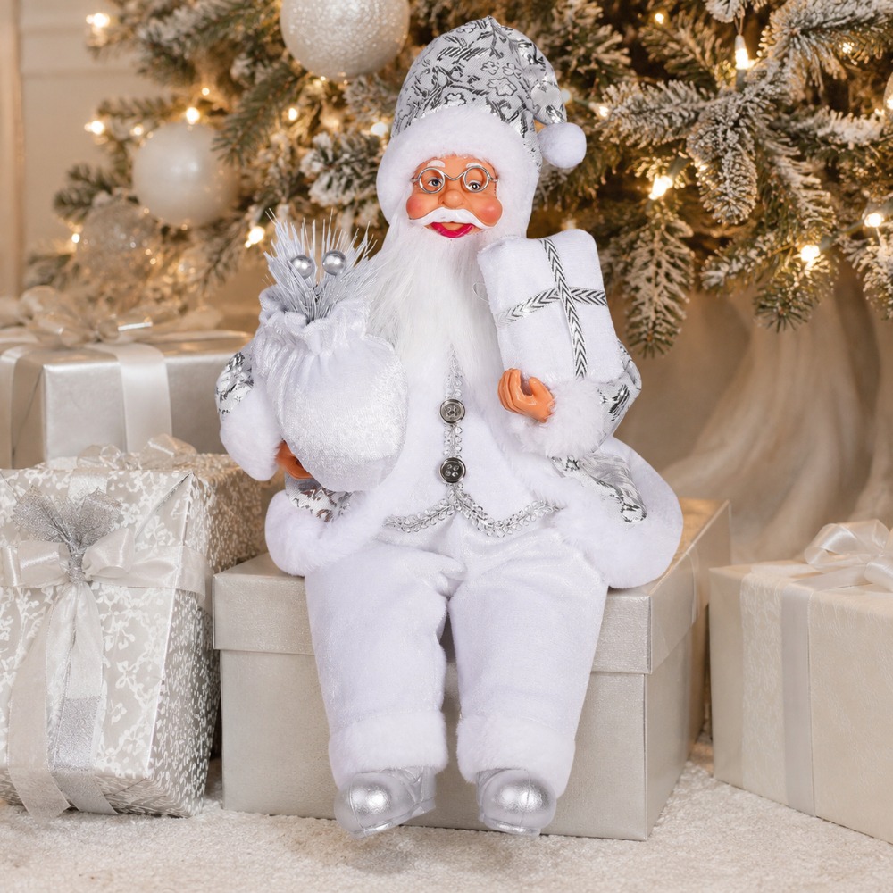 1 шт. Белый декоративный предм – обзор и цена Vintage Collectible Santa